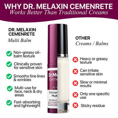 Bálsamo multiusos de calcio Cemenrete del Dr. Melaxin