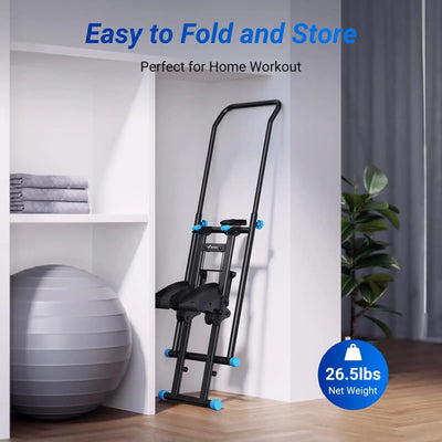 Escaladora vertical plegable para gimnasio en casa