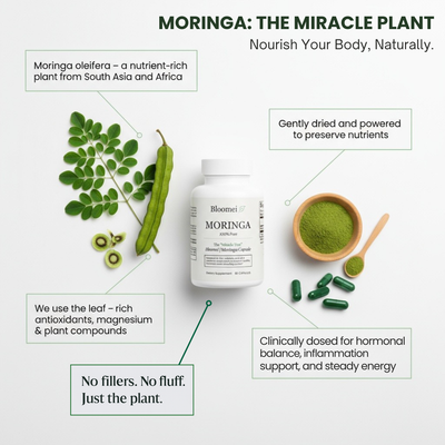 Cápsulas de moringa (800 mg)