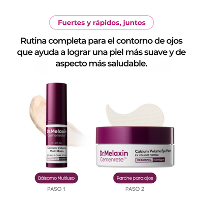 [Dr.Melaxin Oficial] Bálsamo Multi-Uso de Calcio + Parches de Ojos Gratis