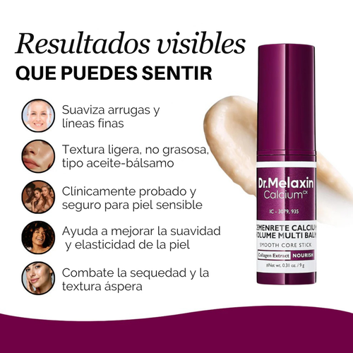 [Dr.Melaxin Oficial] Bálsamo Multi-Uso de Calcio + Parches de Ojos Gratis