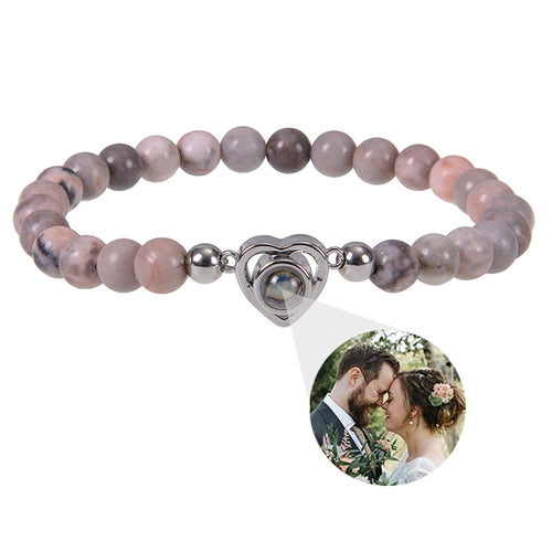 Pulsera circular personalizada con foto