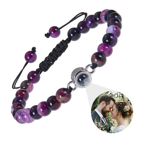 Pulsera circular personalizada con foto