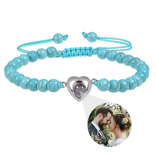 Pulsera circular personalizada con foto