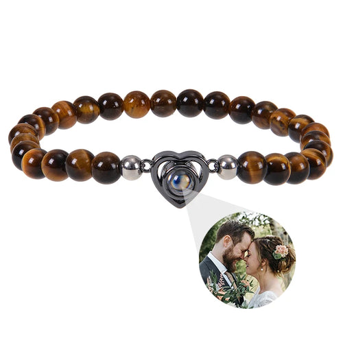 Pulsera circular personalizada con foto