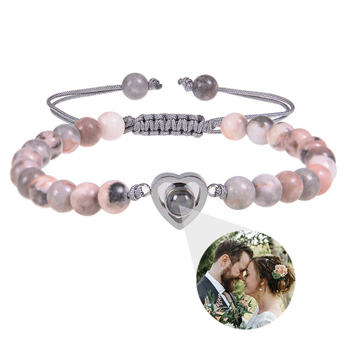 Pulsera circular personalizada con foto
