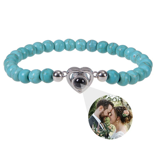 Pulsera circular personalizada con foto