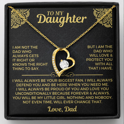 Para mi hija - Con amor, papá - Hermosa caja de regalo