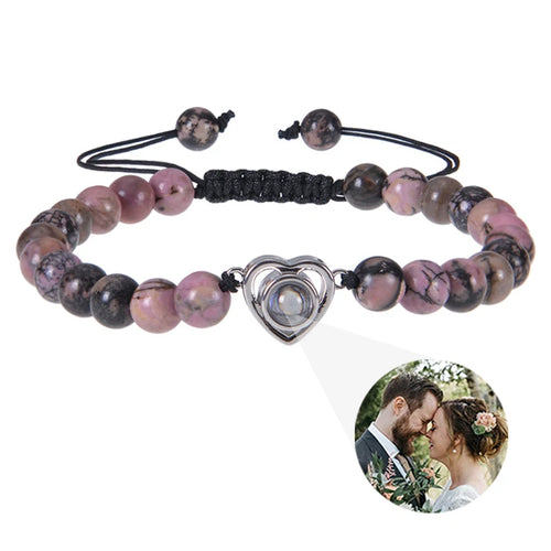 Pulsera circular personalizada con foto