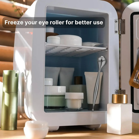 Rodillo de hielo de acero inoxidable para todo el cuerpo, masajeador facial y de ojos, reafirmante y reafirmante.