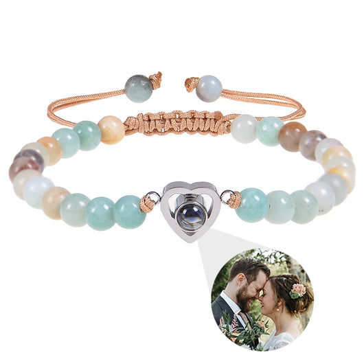 Pulsera circular personalizada con foto