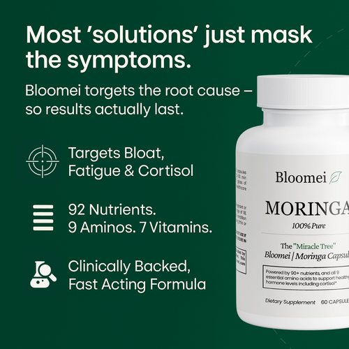 Cápsulas de moringa (800 mg)