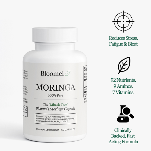 Cápsulas de moringa (800 mg)