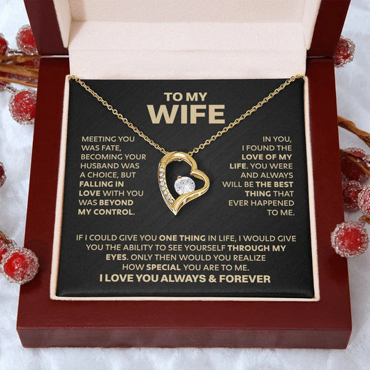 Para mi esposa: Te amo siempre y para siempre - Set de regalo