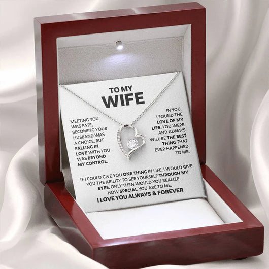 Para mi esposa: Te amo siempre y para siempre - Set de regalo