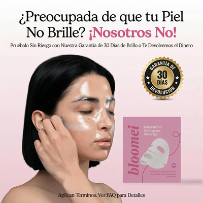 Mascarilla profunda Bio-Colágeno Real, suplemento de colágeno, mascarilla de hidrogel hidratante nocturna, mejora la elasticidad, minimiza los poros y reafirma.