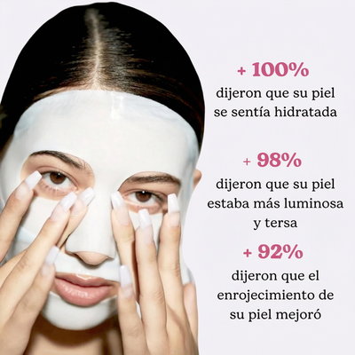 Mascarilla profunda Bio-Colágeno Real, suplemento de colágeno, mascarilla de hidrogel hidratante nocturna, mejora la elasticidad, minimiza los poros y reafirma.